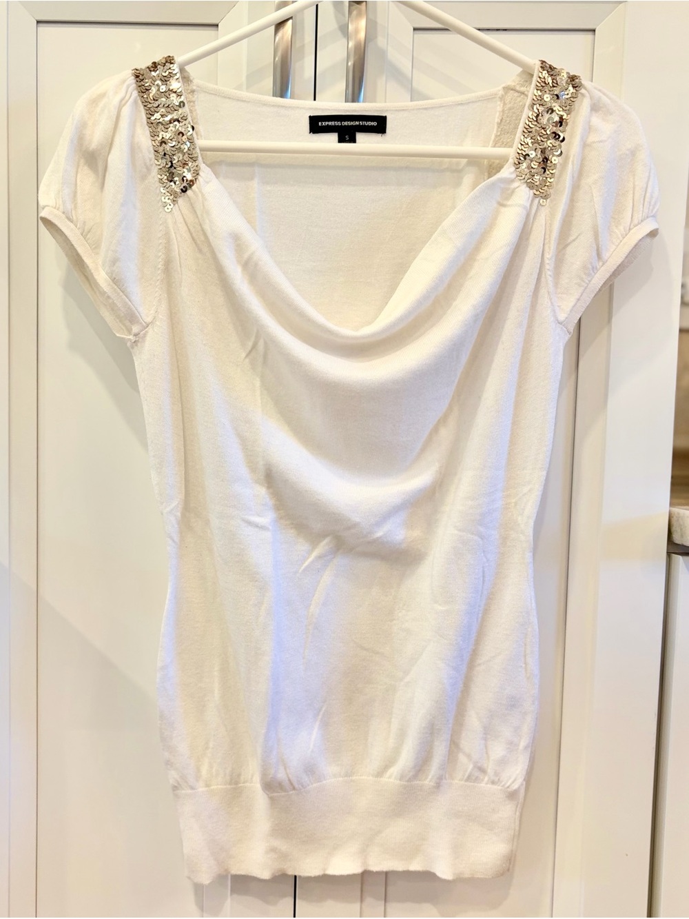 NEW! Cashmere Sequin Sweater